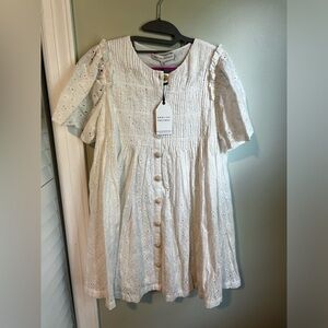 Brand new English factory size M baby doll dress